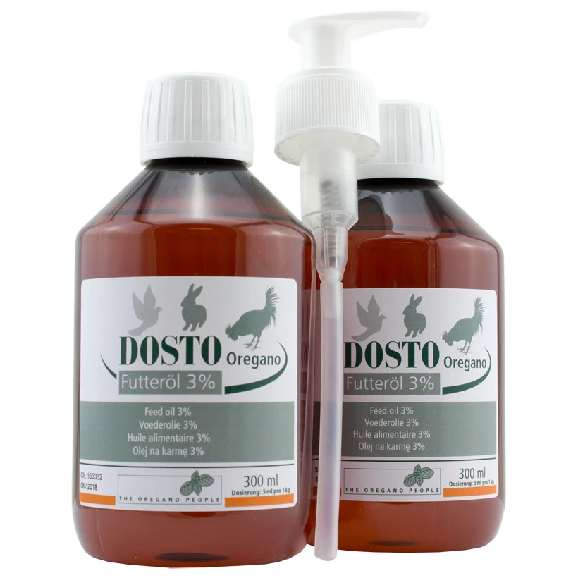 Dosto Oregano Futteröl 3% 600ml 1 Dosto Oregano Futteröl 3% 600ml