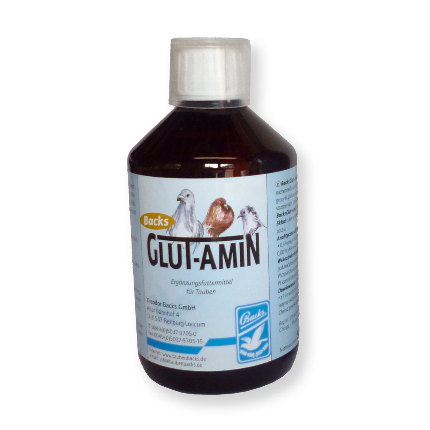 Backs - Glut-Amin - Zusatzfutter - 500ml 1 Backs - Glut-Amin - Zusatzfutter - 500ml