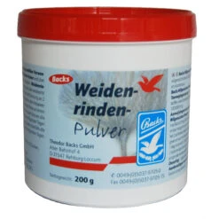 Backs - Weidenrinden-Pulver - Zusatzfutter Für Tauben - 200g