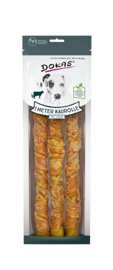 Dokas 1 Meter Kaurolle Mit Huhn ( 3x 34cm)