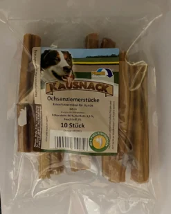 Ochsenziemerstücke Premium 12cm 10er-Pack