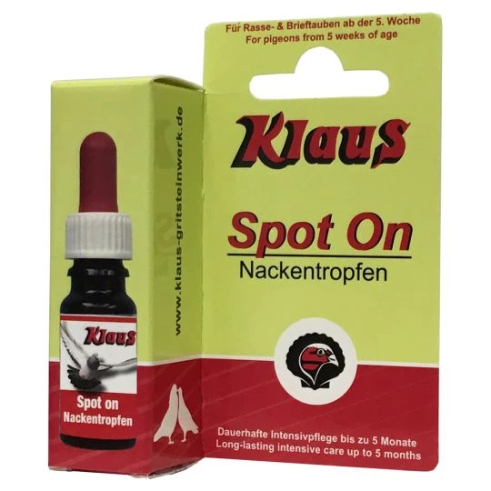 Klaus Spot On Nackentropfen 10ml 1 Klaus Spot On Nackentropfen 10ml