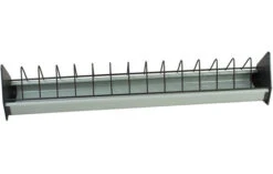 Futterrinne Mit Kippgitter Aus Kunststoff 50cm