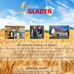 Gladen - Wildvogelfutter Exclusiv Ohne Schalen - 2,5kg -Muhle Gladen Geschaft bild 325