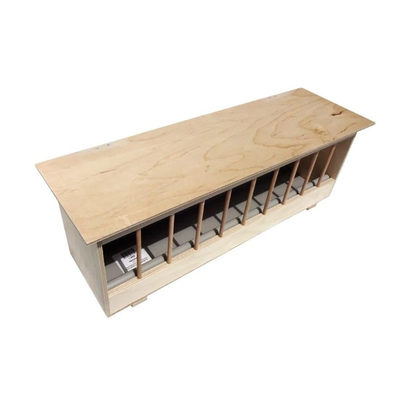 Futterrinne Mit Deckel Inkl. Einsatz 25cm 1 Futterrinne Mit Deckel Inkl. Einsatz 25cm