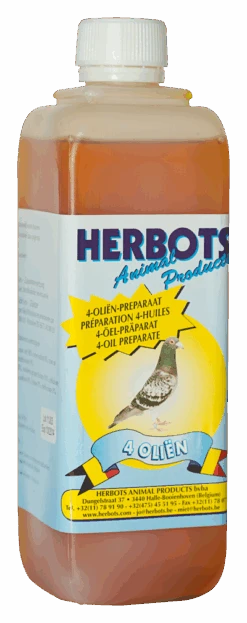 Herbots 4 Öle 500ml
