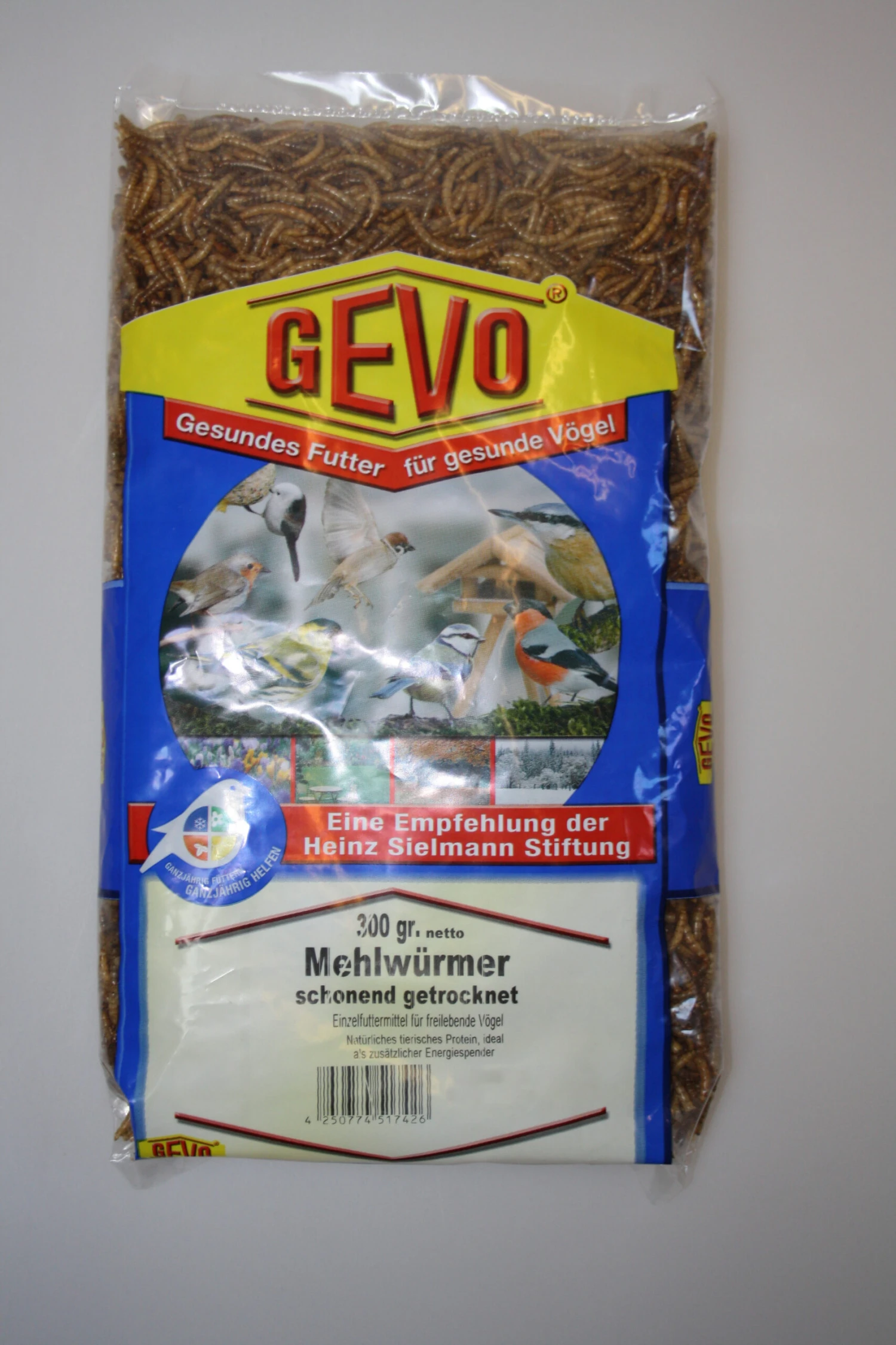 Gevo Mehlwürmer Getrocknet 300g 1 Gevo Mehlwürmer Getrocknet 300g