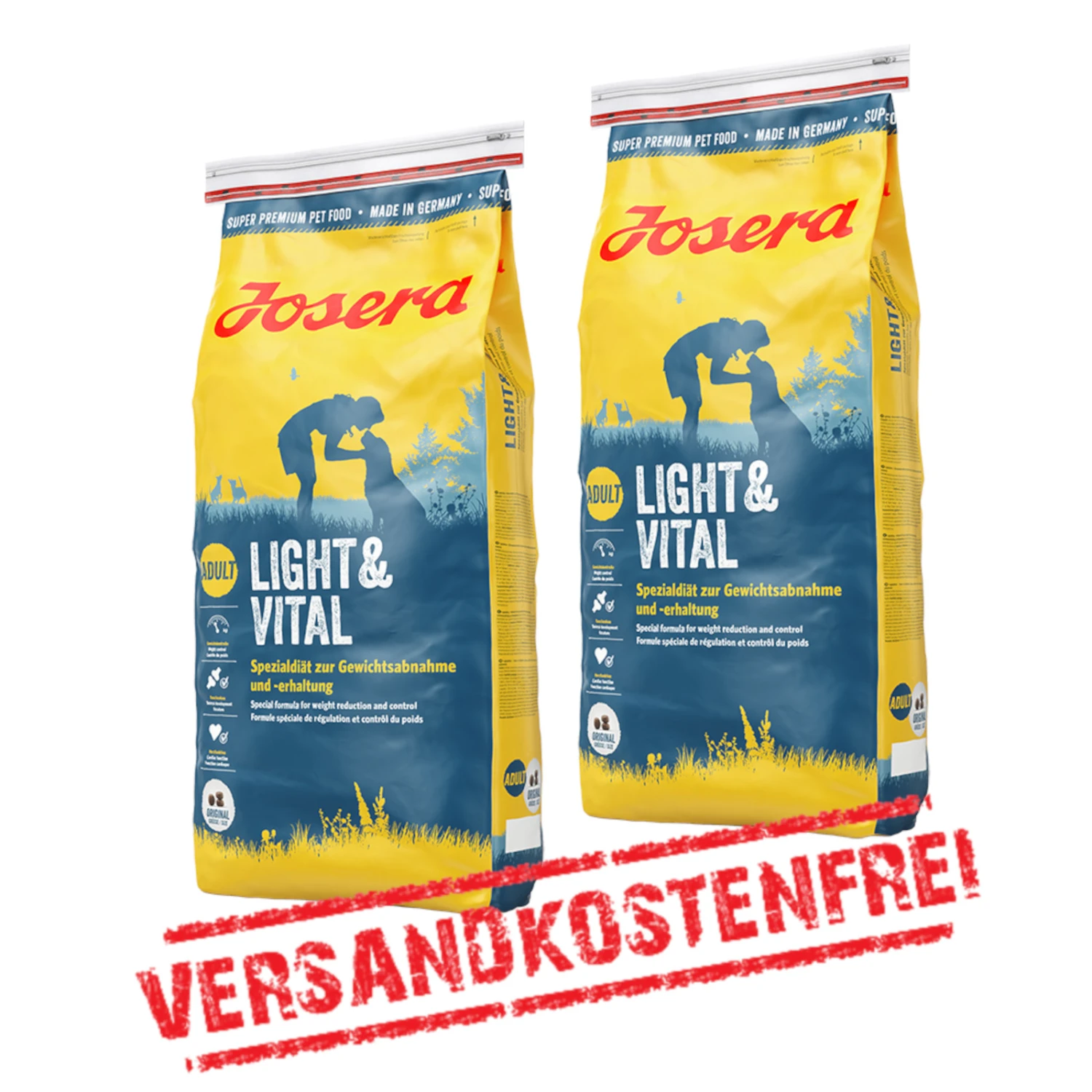 Josera Light&Vital 2er-Pack 30kg 1 Josera Light&Vital 2er-Pack 30kg