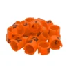 Kennringe Nummeriert 50 Stück - Orange 8x5mm
