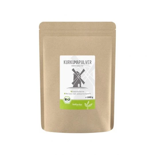 Kurkumapulver Bio - BioKontor 1000g 1 Kurkumapulver Bio - BioKontor 1000g