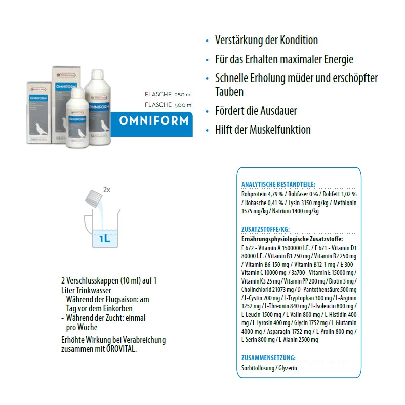 Oropharma Omniform 500ml 2 Oropharma Omniform 500ml – Bild 2