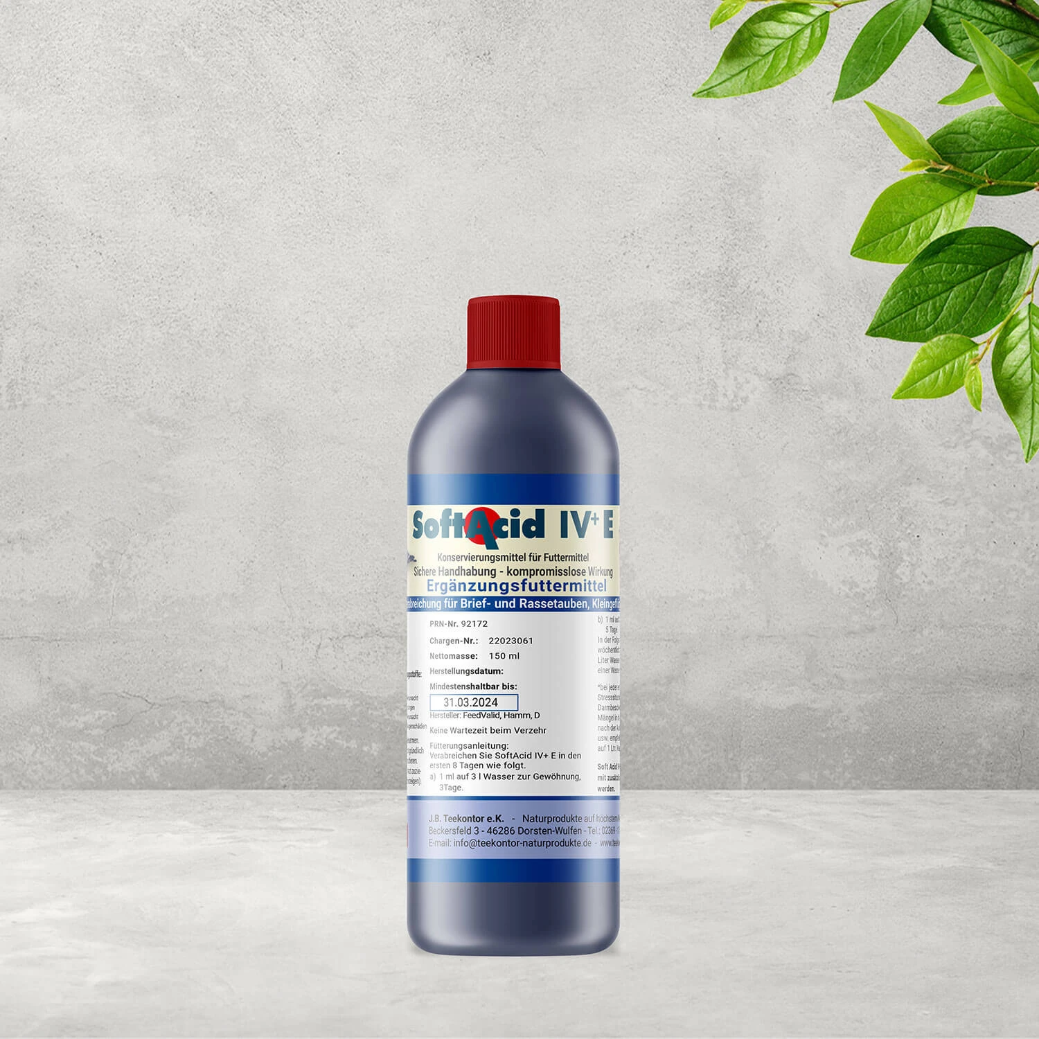 Teekontor SoftAcid IV+ E 150ml 1 Teekontor SoftAcid IV+ E 150ml