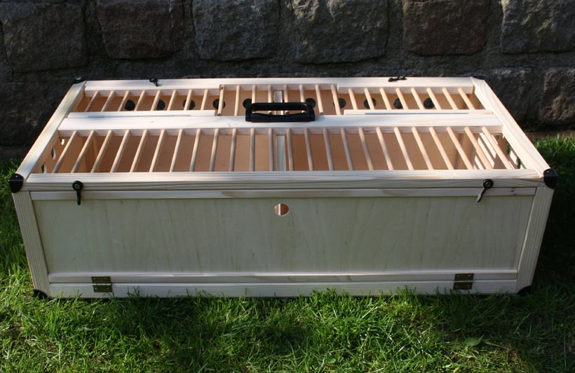 Taubenkorb Mit Mitteltrennung 80 X 40 X 24 Cm 1 Taubenkorb Mit Mitteltrennung 80 X 40 X 24 Cm